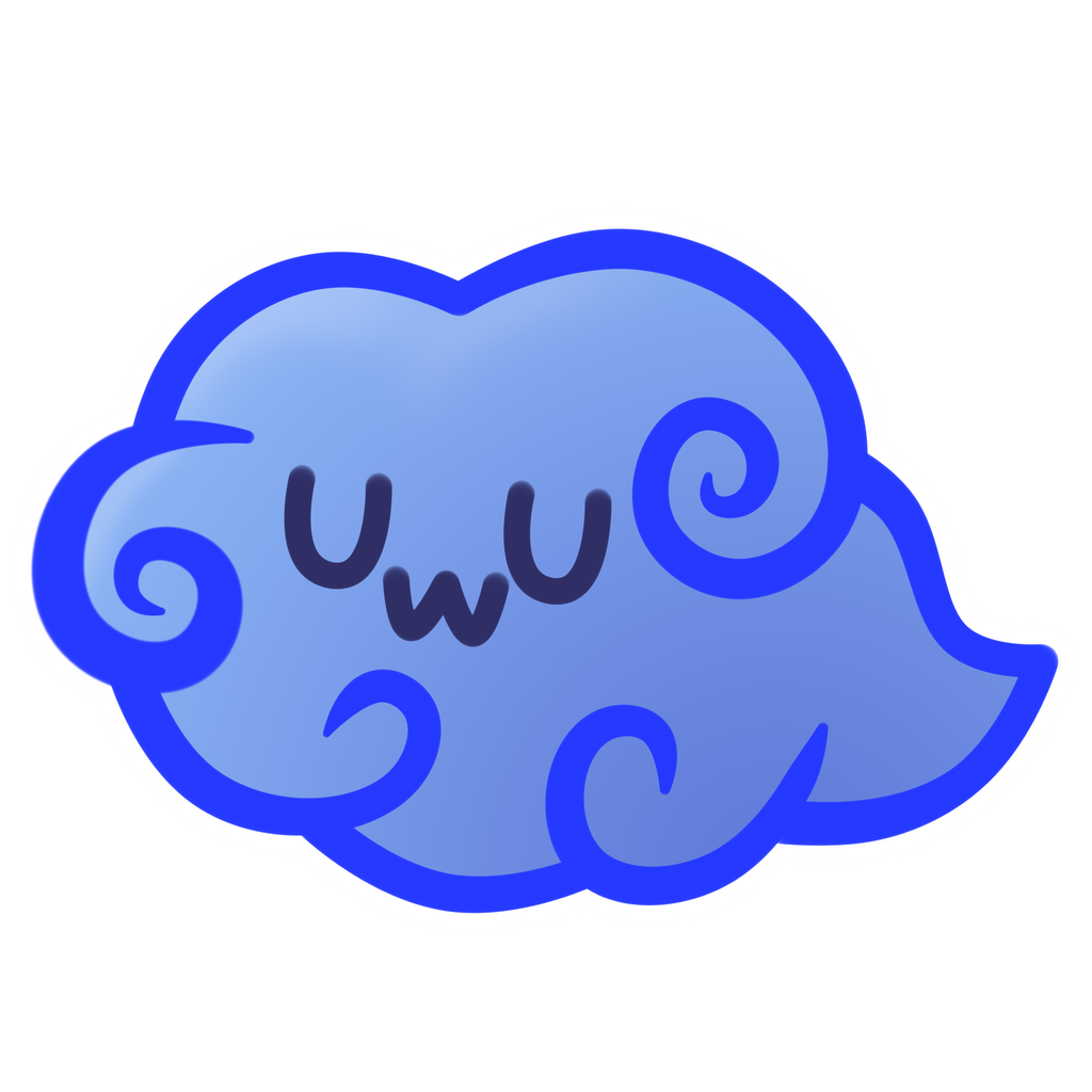 Sticker - Wolken